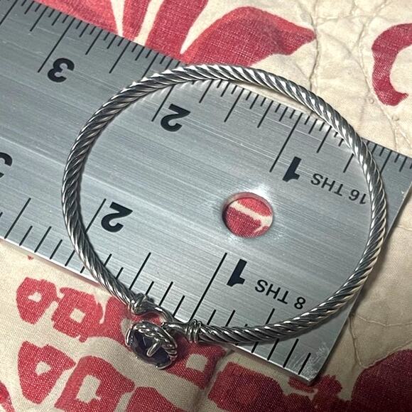 David Yurman Châtelaine Bracelet Lavender Amethyst over Hematine 925 SS – EUC - Picture 5 of 10